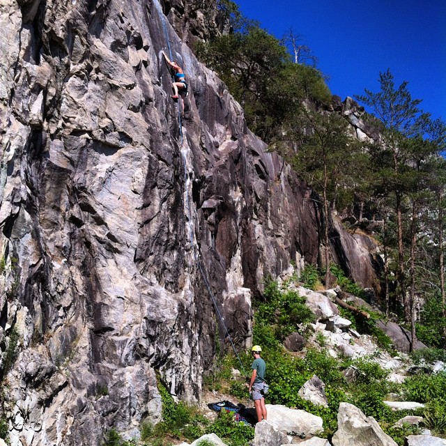 #MemorialDay weekend mountain adventures! Thanks for the shot @hbaron2 #climbOn